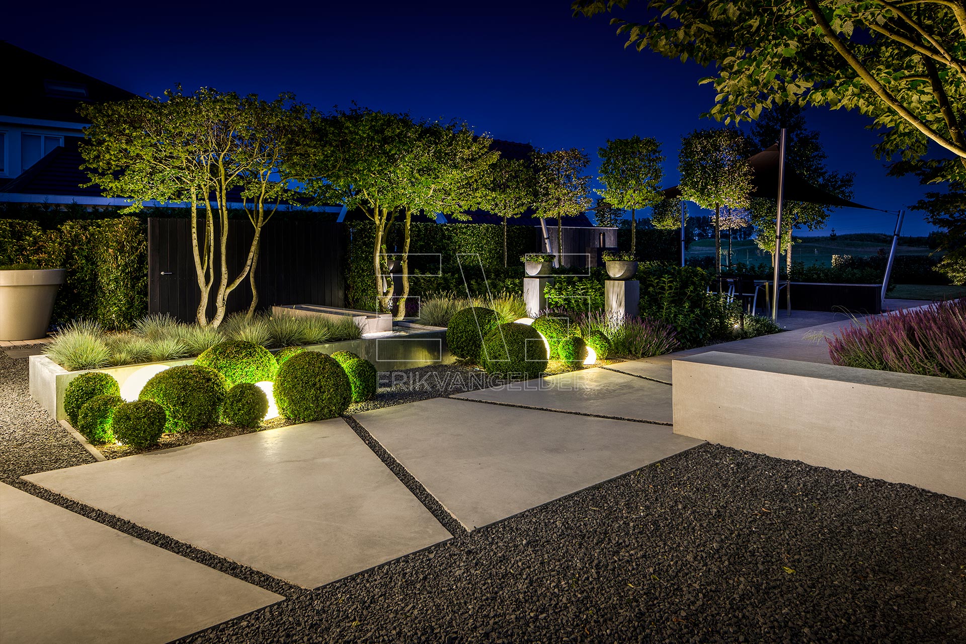 Tuinontwerp design tuinverlichting luxe